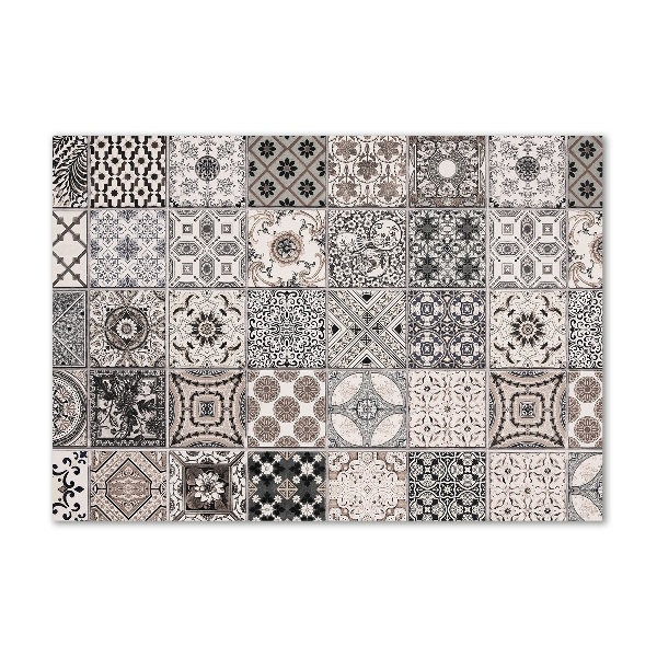 Glazen schilderij Keramische tegels