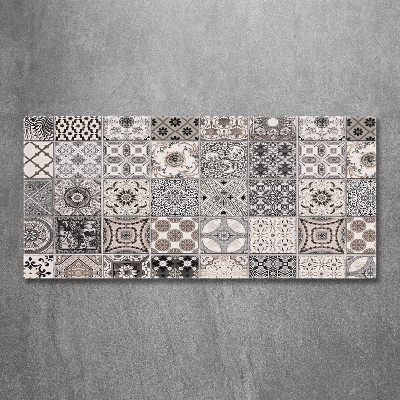 Glazen schilderij Keramische tegels