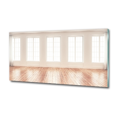 Foto schilderij op glas Licht interieur