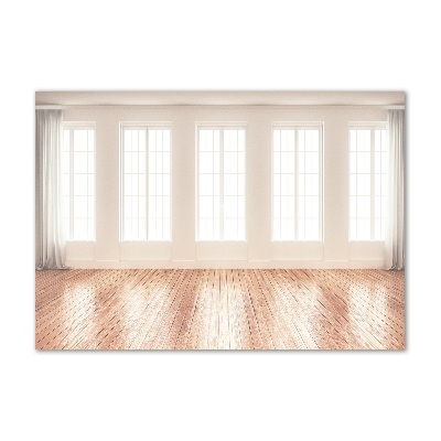 Foto schilderij op glas Licht interieur