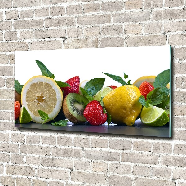 Foto schilderij op glas Fruit en groenten