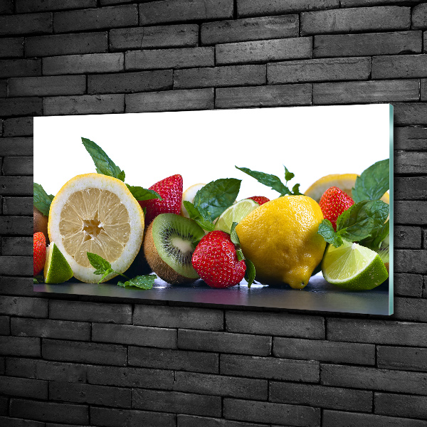 Foto schilderij op glas Fruit en groenten