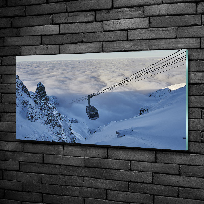 Fotoobraz na ścianę szklany Kasprowy Wierch