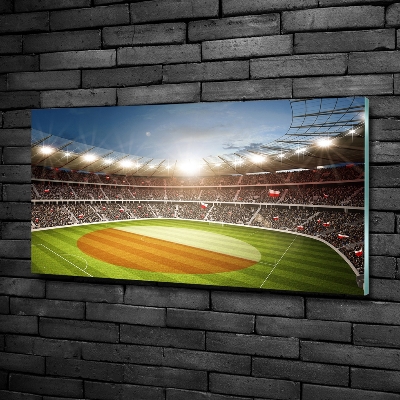 Foto schilderij op glas Polen Stadion