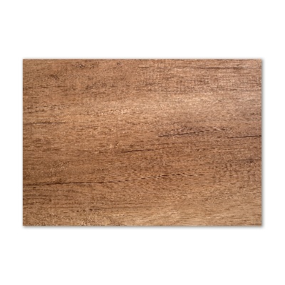 Schilderij glas Houten achtergrond