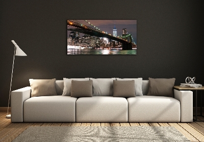 Foto schilderij op glas Manhattan, New York