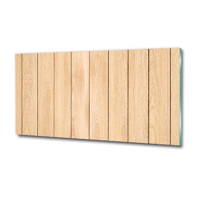 Schilderij op glas Houten achtergrond