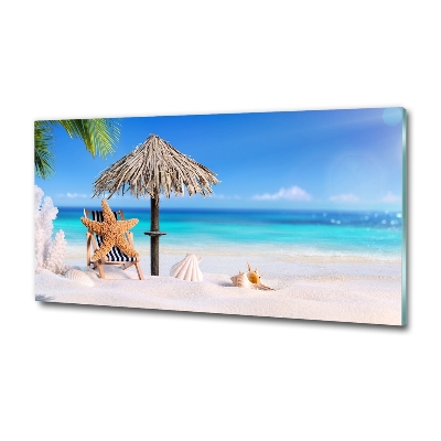 Glazen schilderij Strandvakanties