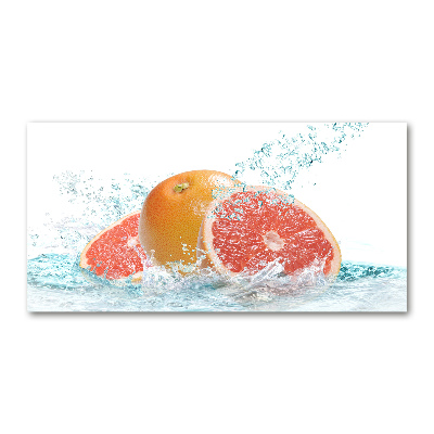 Foto schilderij op glas Grapefruits