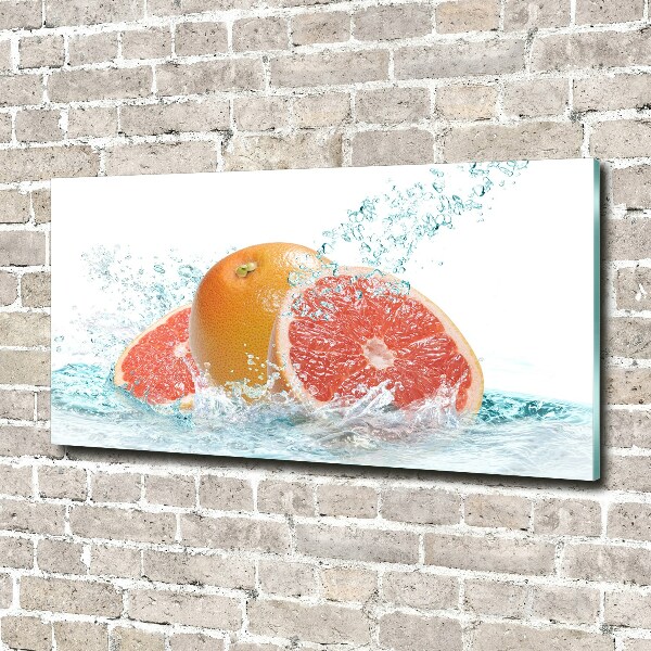 Foto schilderij op glas Grapefruits