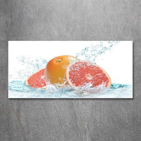 Foto schilderij op glas Grapefruits