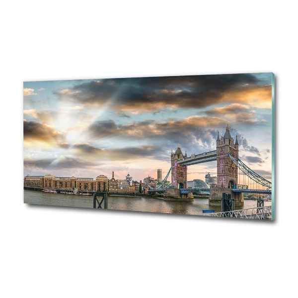 Schilderij glas Tower Bridge Londen