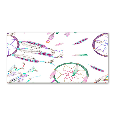 Foto schilderij op glas dromenvangers