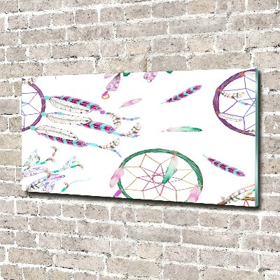 Foto schilderij op glas dromenvangers