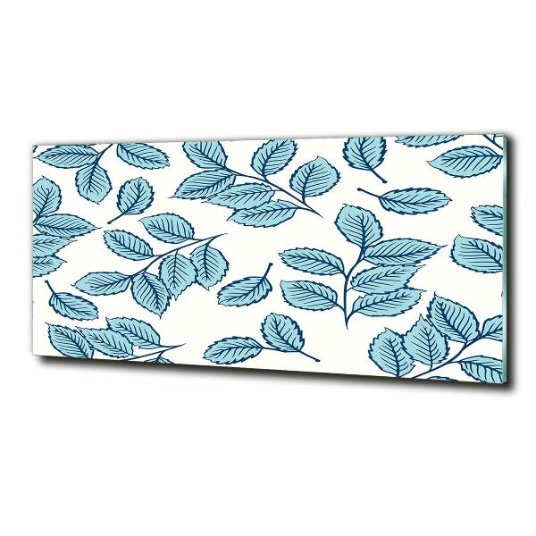 Schilderij op glas Bladeren