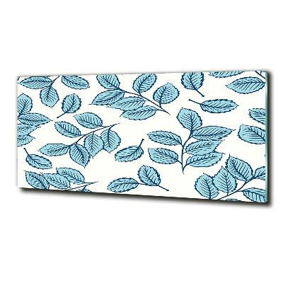 Schilderij op glas Bladeren