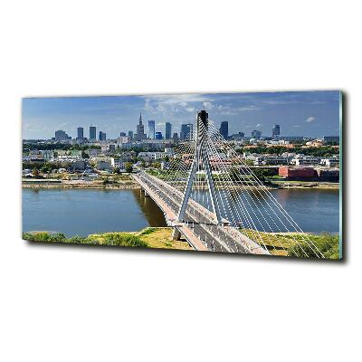 Glazen schilderij Warschau, Polen