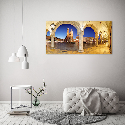 Glazen schilderij Krakau, Polen