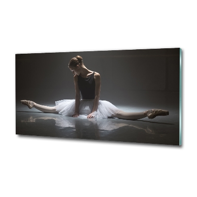 Foto schilderij op glas Ballerina