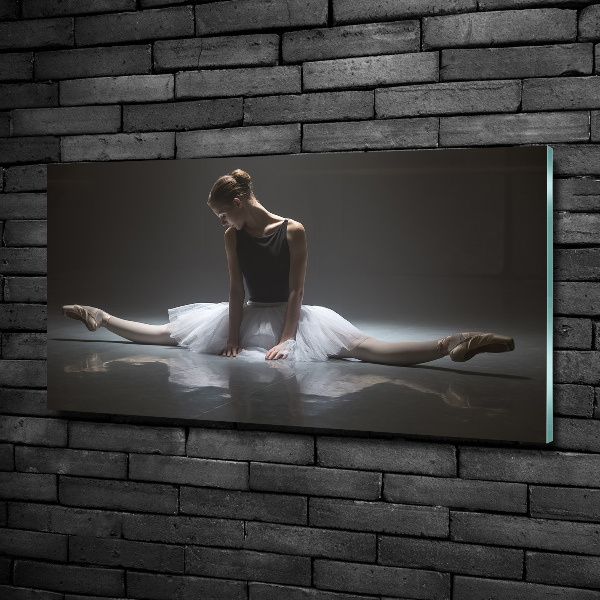 Foto schilderij op glas Ballerina