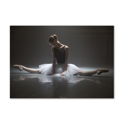 Foto schilderij op glas Ballerina