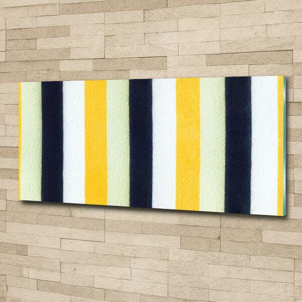 Glazen schilderij Gestreepte achtergrond