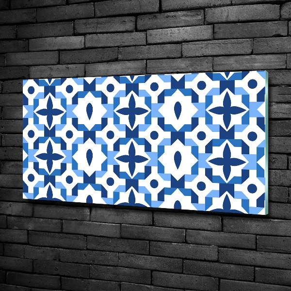 Glazen schilderij Geometrische achtergrond