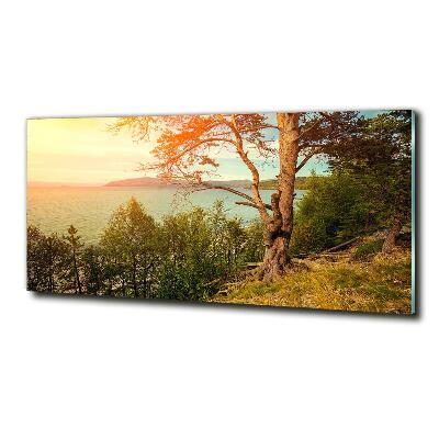 Glazen schilderij Scandinavisch meer