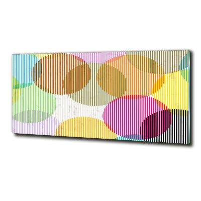 Foto-obraz szkło hartowane Kolorowe koła