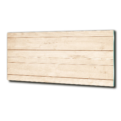 Foto schilderij op glas Houten achtergrond