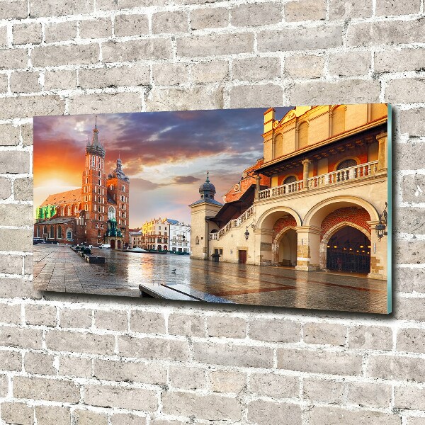 Foto schilderij op glas Krakau, Polen