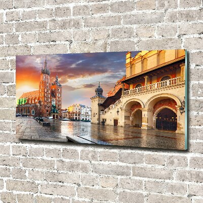 Foto schilderij op glas Krakau, Polen