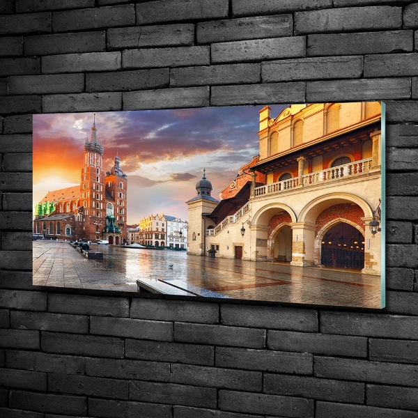 Foto schilderij op glas Krakau, Polen