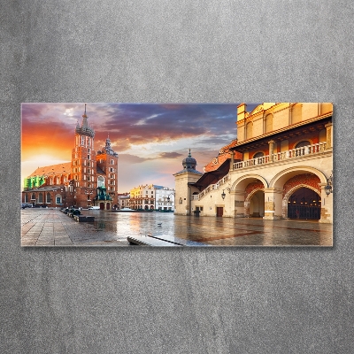 Foto schilderij op glas Krakau, Polen
