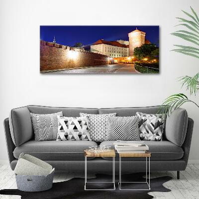 Schilderij glas Krakau, Polen