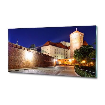 Schilderij glas Krakau, Polen