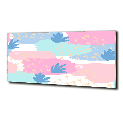 Foto schilderij op glas Kleurrijk patroon