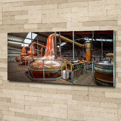 Glazen schilderij Brouwerij