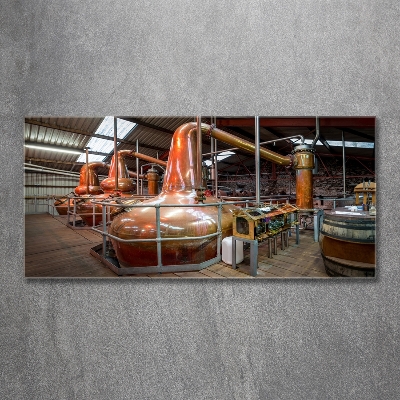 Glazen schilderij Brouwerij