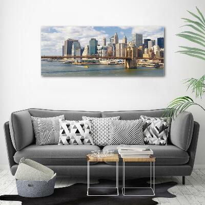 Foto obraz szklany Manhattan Nowy Jork