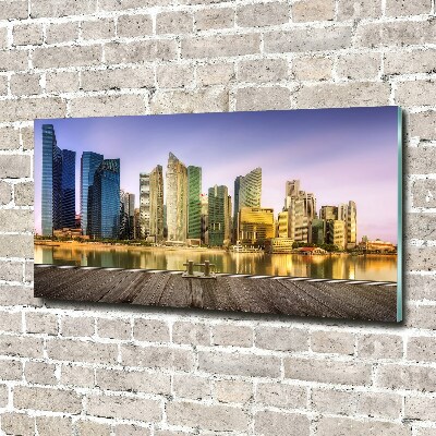 Foto schilderij op glas Singapore