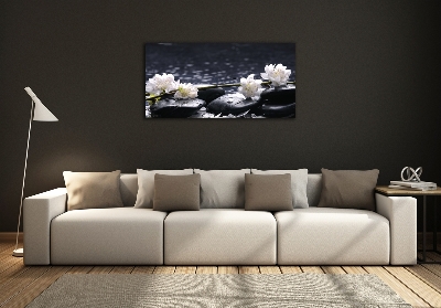 Schilderij glas Kersenbloesem