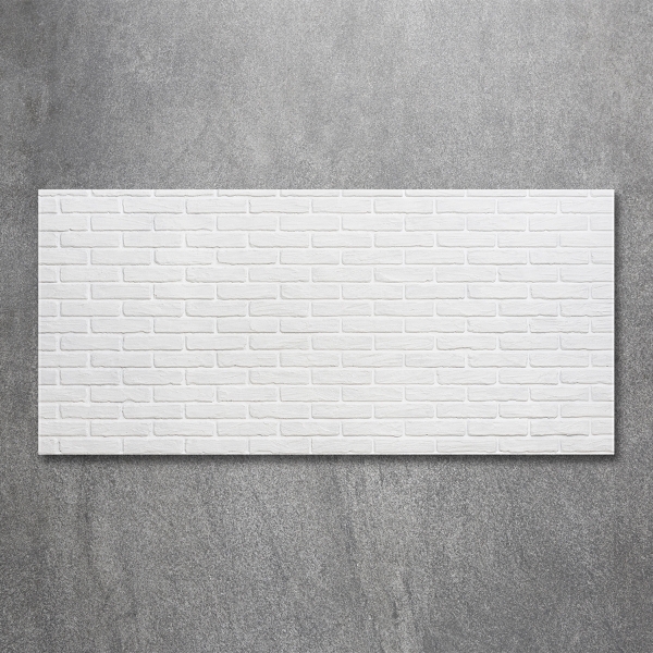 Schilderij op glas Bakstenen muur