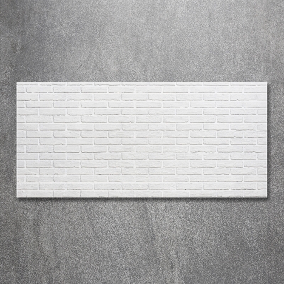 Schilderij op glas Bakstenen muur