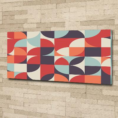 Schilderij glas Abstracte achtergrond