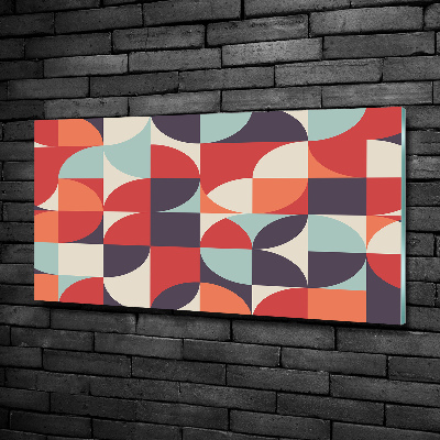 Schilderij glas Abstracte achtergrond