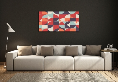 Schilderij glas Abstracte achtergrond