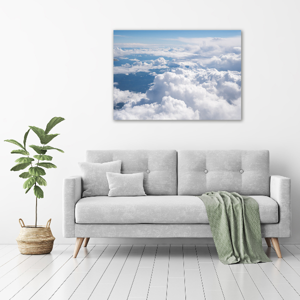 Foto obraz szklany Widok z samolotu