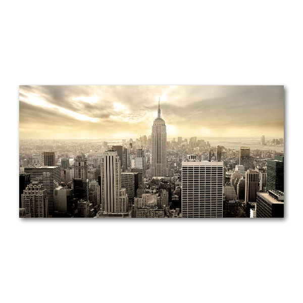 Glazen schilderij Manhattan, New York