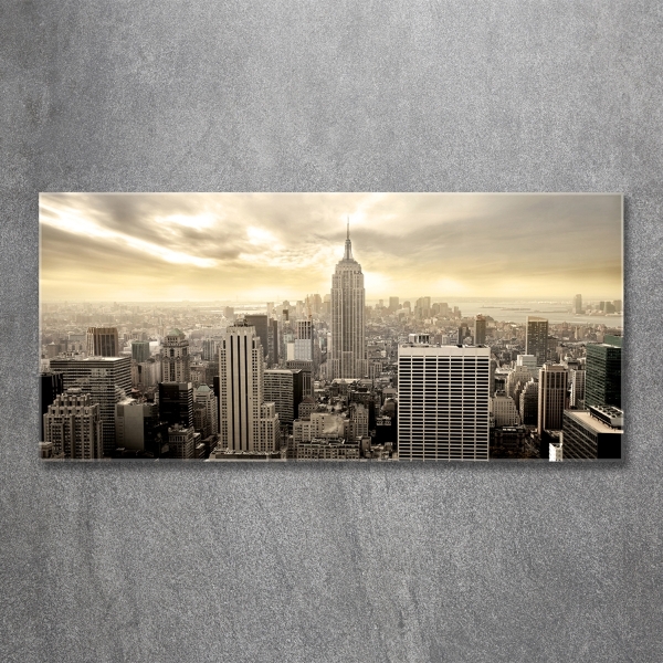 Glazen schilderij Manhattan, New York